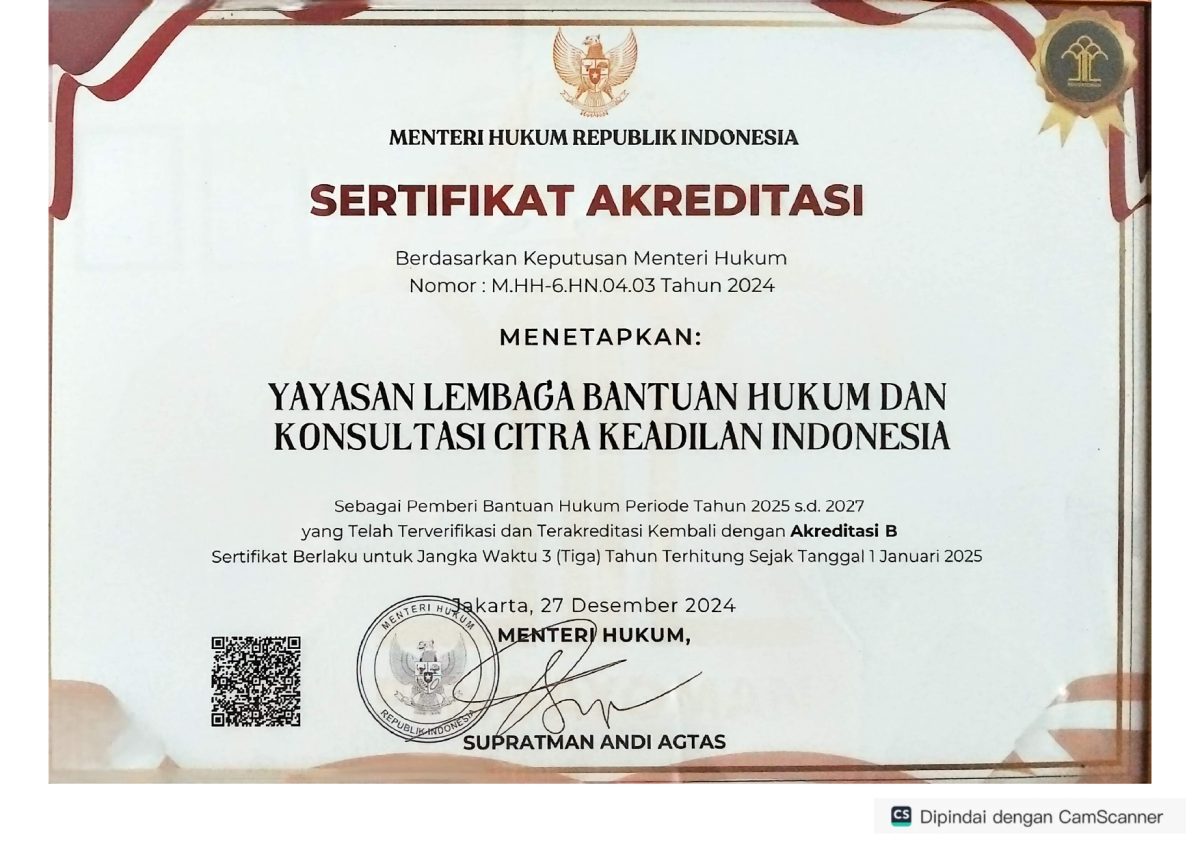 Sertifikat Akreditasi